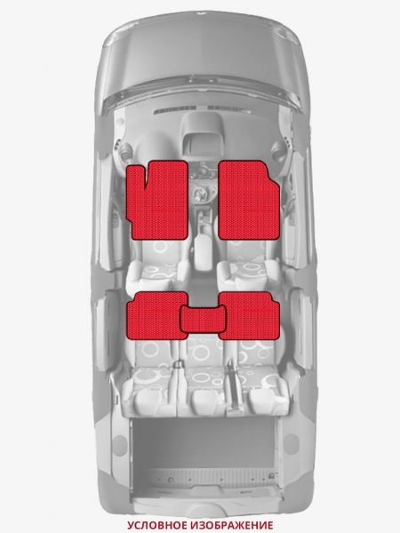 ЭВА коврики «Queen Lux» стандарт для Audi RS6 (C7)